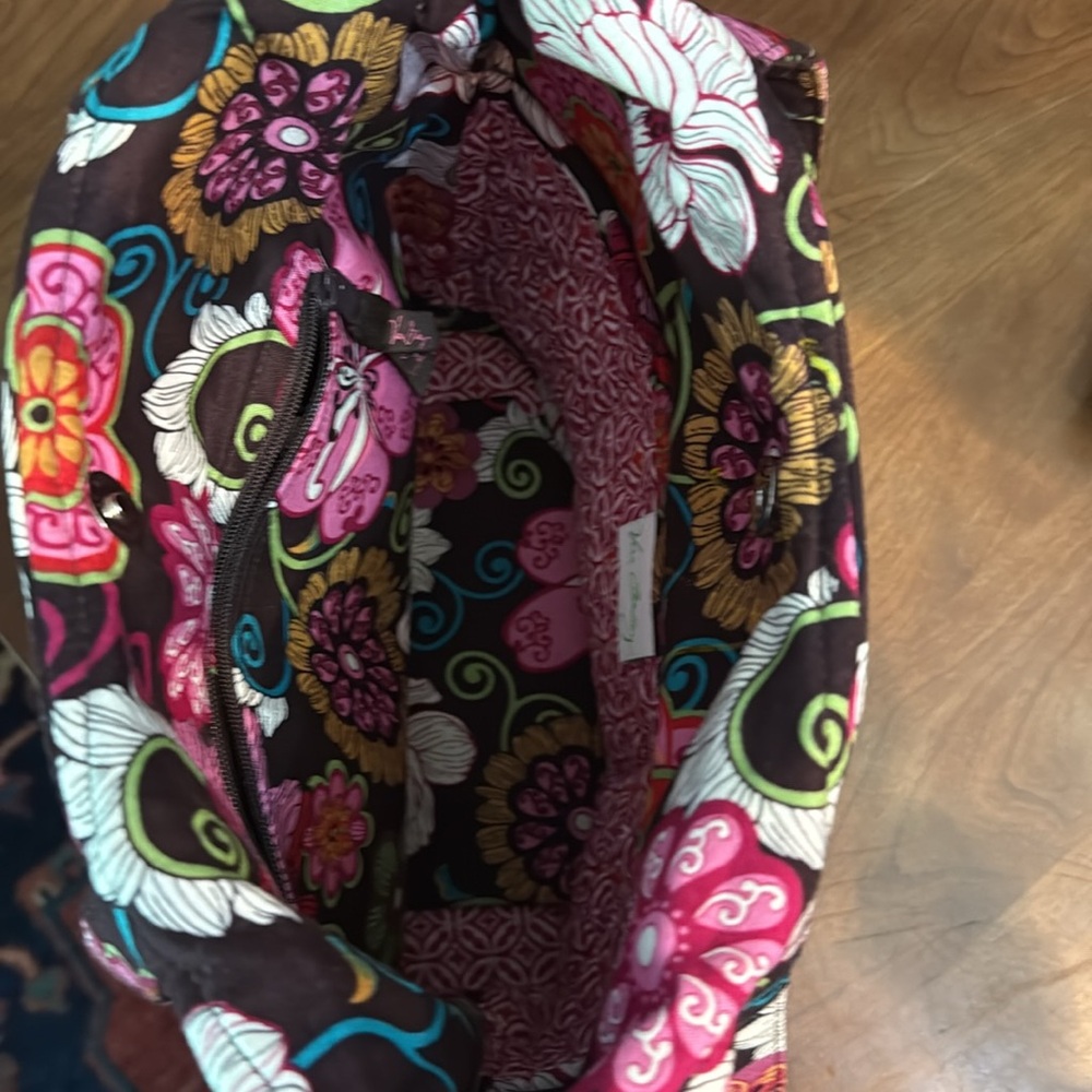 COPY - Vera Bradley Pink Floral Tote Bag Set - Picture 5 of 7